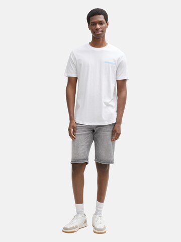 TOM TAILOR DENIM Slimfit Jeans 'Piers' in Grau