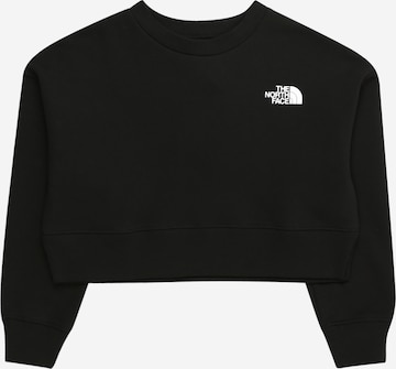 THE NORTH FACE Sport sweatshirt 'NEW CUTLINE' i svart: framsida