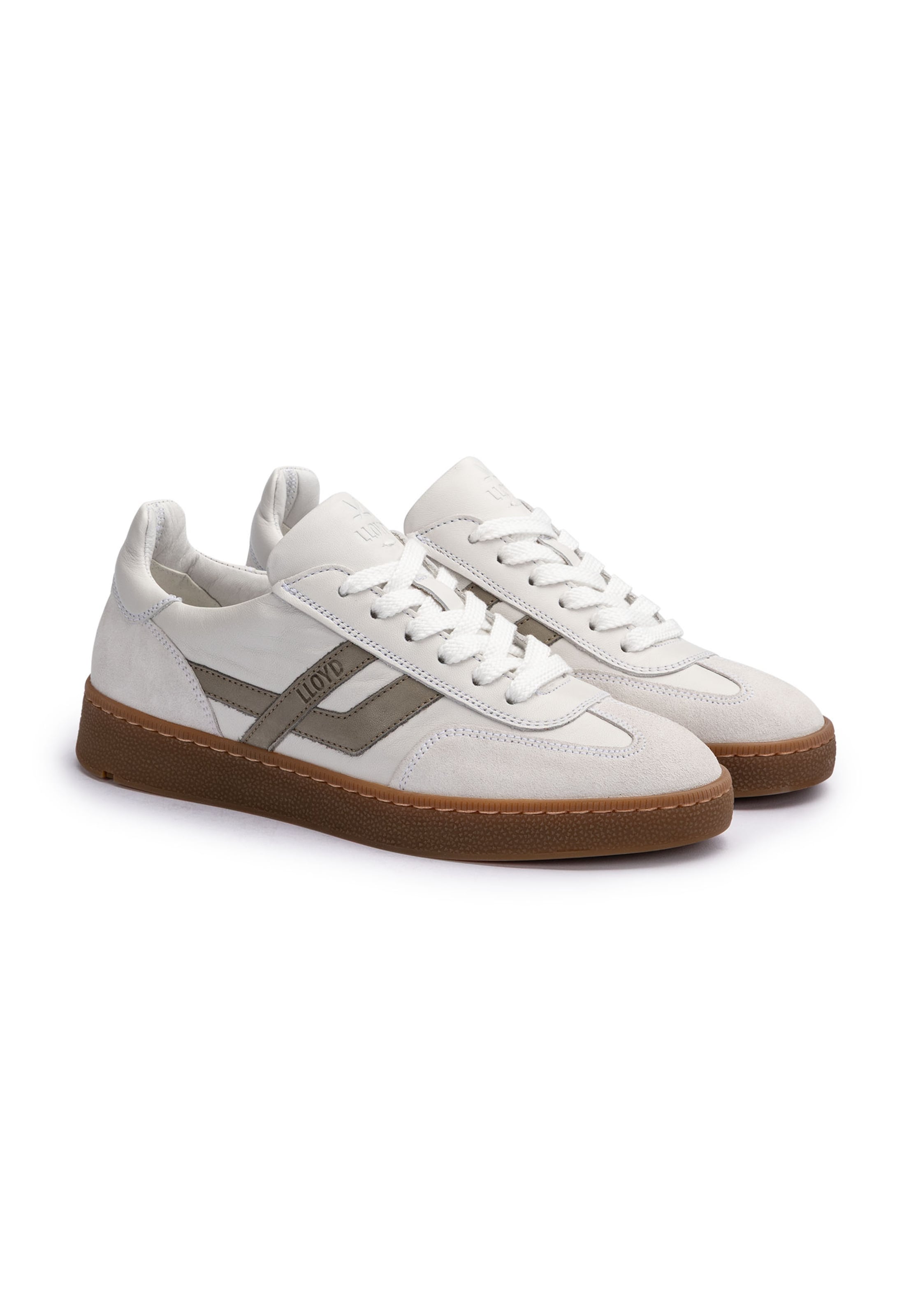 LLOYD Platform trainers 'BRAVA' in White