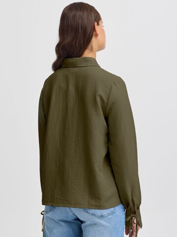 ICHI Blouse 'NAIMA' in Groen