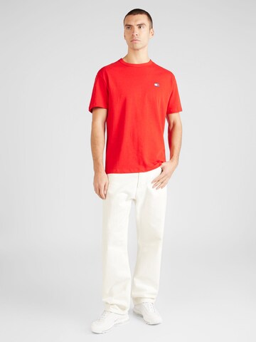 Tommy Jeans - Camiseta en rojo