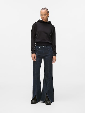 évasé Jean KARL LAGERFELD JEANS en bleu : devant