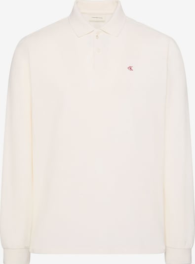 Calvin Klein Jeans Paita värissä punainen / villanvalkoinen, Tuotenäkymä