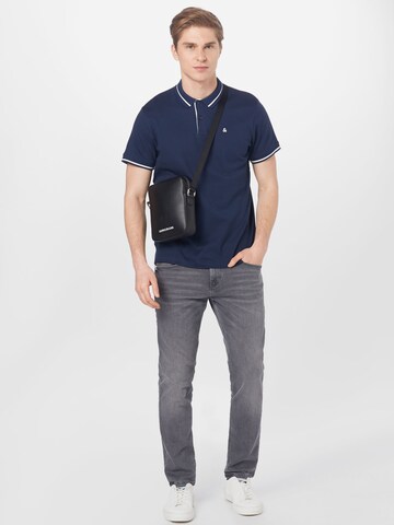 JACK & JONES Tričko – modrá