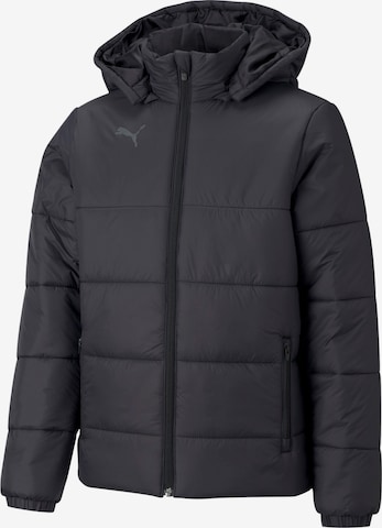 Veste de sport 'TeamLiga' PUMA en noir : devant