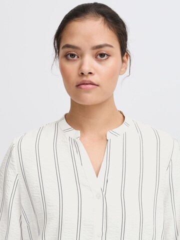 ICHI - Blusa 'IXOLLIE' en blanco