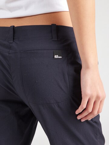 JACK WOLFSKIN Обычный Штаны в спортивном стиле 'DESERT' в Синий