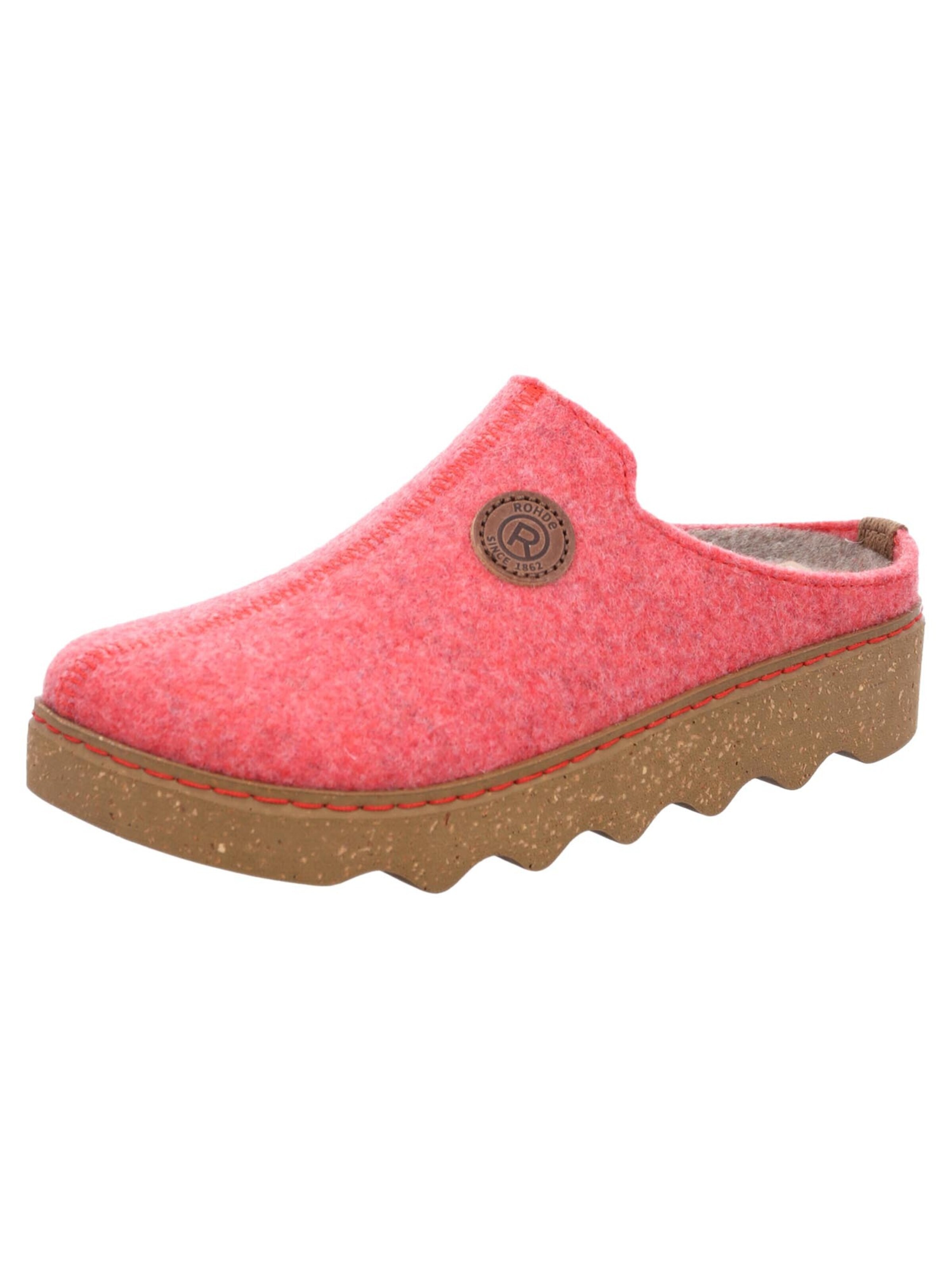 ROHDE Clogs 'Foggia-D' in Rood