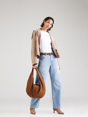 TOPSHOP Loose fit Jeans 'MOLLY' in Blue