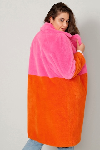 Angel of Style Between-Seasons Coat in Orange