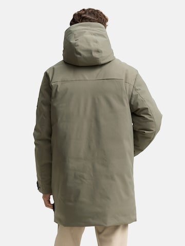 TOM TAILOR Winterparka in Grün