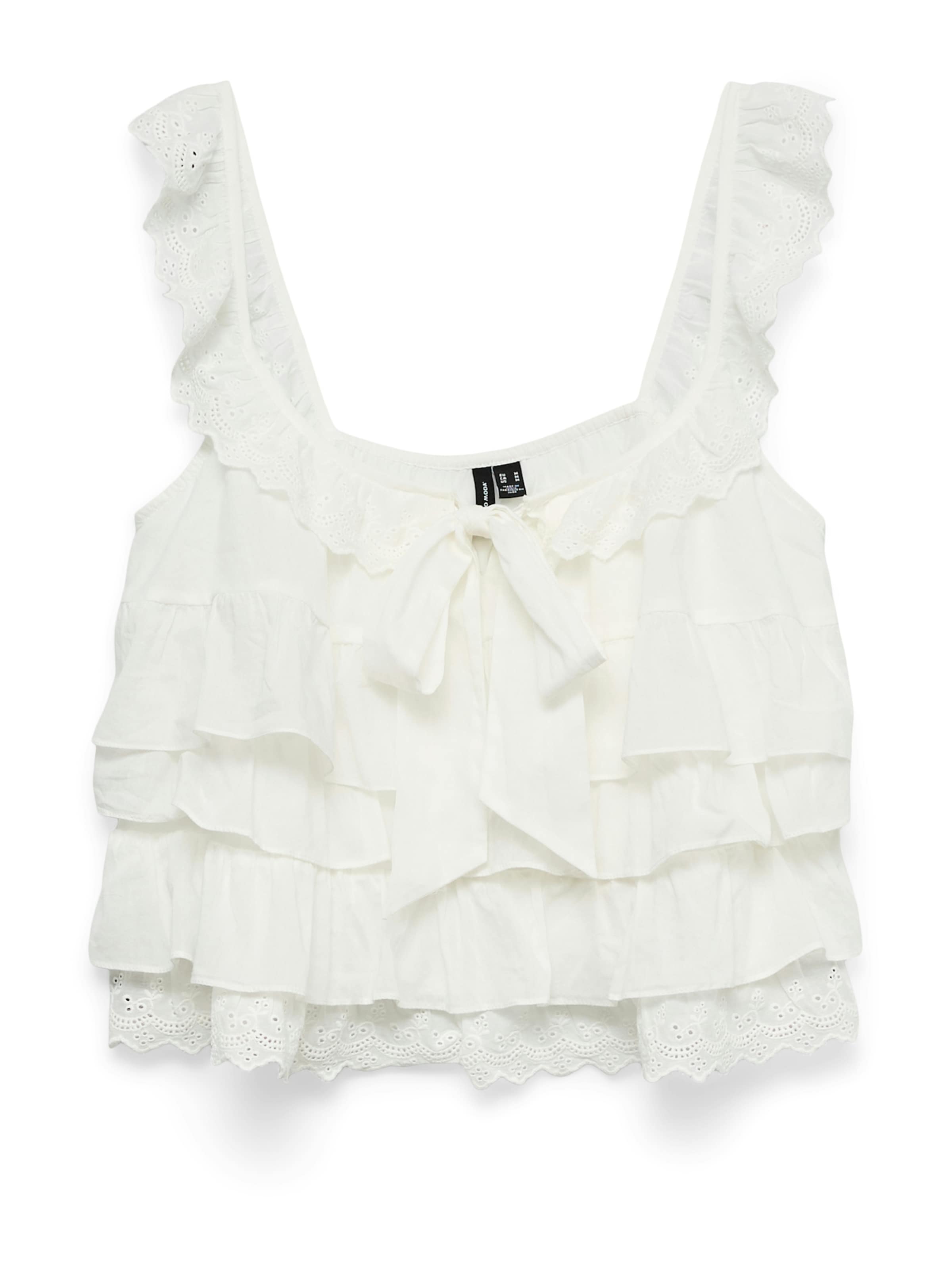 Camicia da donna 'VMSANDY' di VERO MODA in bianco: frontale