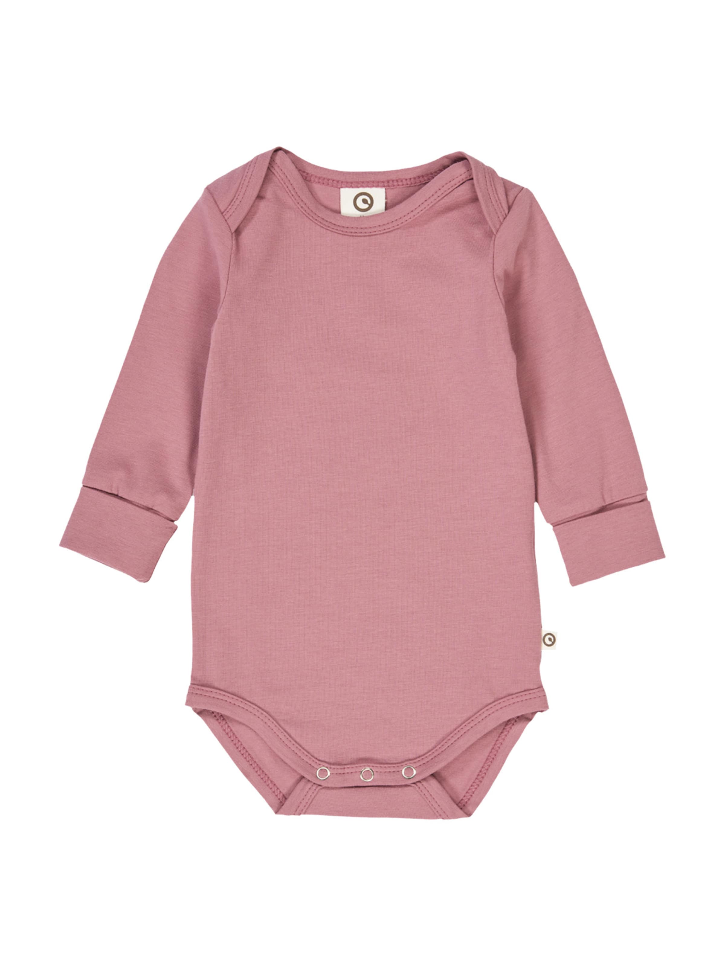 Müsli by GREEN COTTON trampler/Body in Pink: Vorderseite