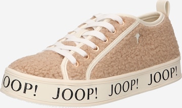 Baskets basses 'Peluche Jil' JOOP! en beige : devant