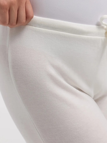 cfab Loosefit Broek 'Flow Pant' in Wit