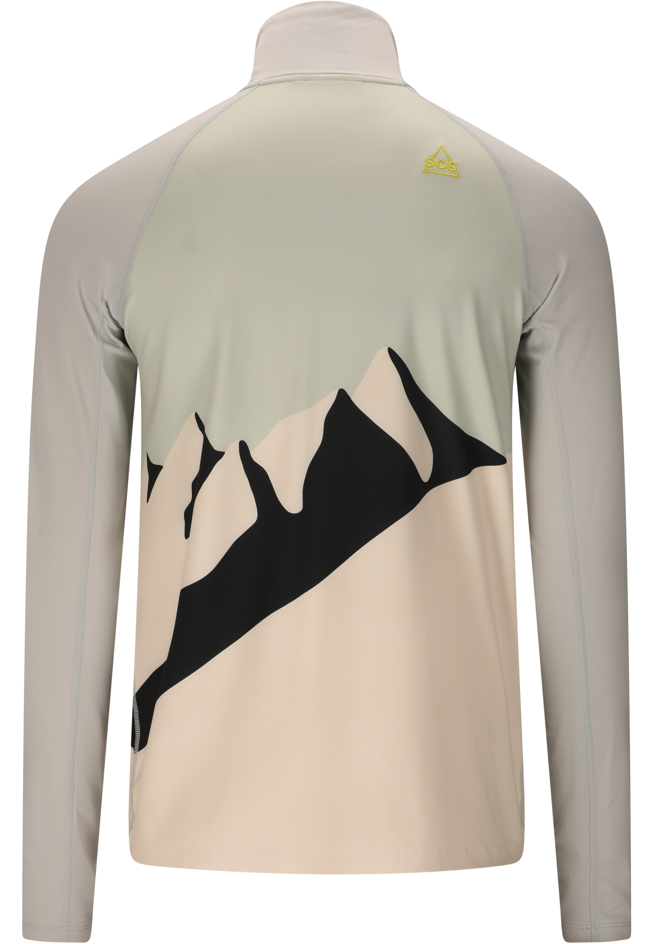 SOS Funktionsshirt 'Stratos' in Grau
