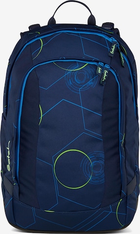 Satch Backpack 'Air' in Blue: front