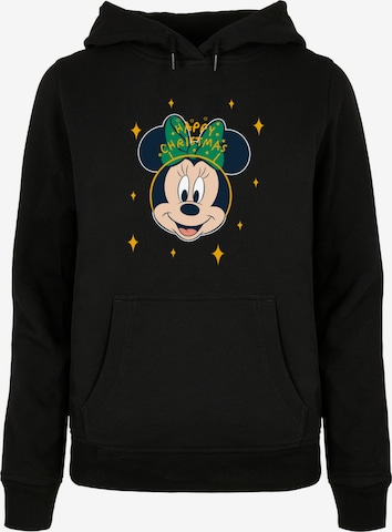 ABSOLUTE CULT Sweatshirt 'Minnie Mouse - Happy Christmas' in Black: front