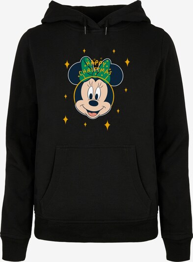 ABSOLUTE CULT Sweatshirt 'Minnie Mouse - Happy Christmas' in Beige / Navy / Green / Black, Item view