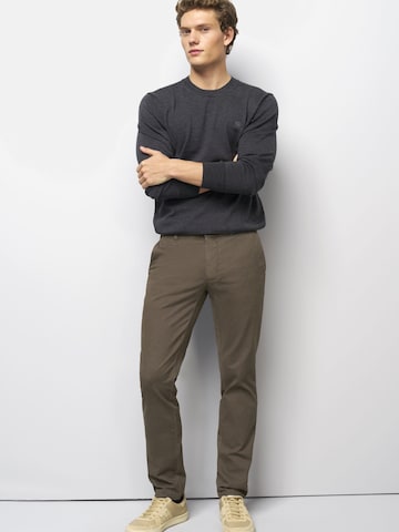 MEYER Regular Chino in Braun
