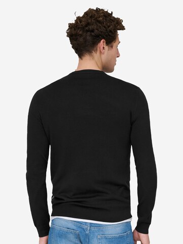 Only & Sons Pullover 'Wyler'‌‌‌‌ in Schwarz