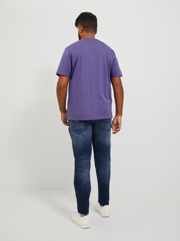 Jack & Jones Plus Shirt 'VESTERBRO' in Purple