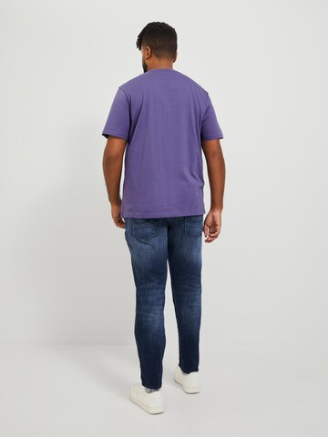 Jack & Jones Plus - Camiseta 'VESTERBRO' en lila