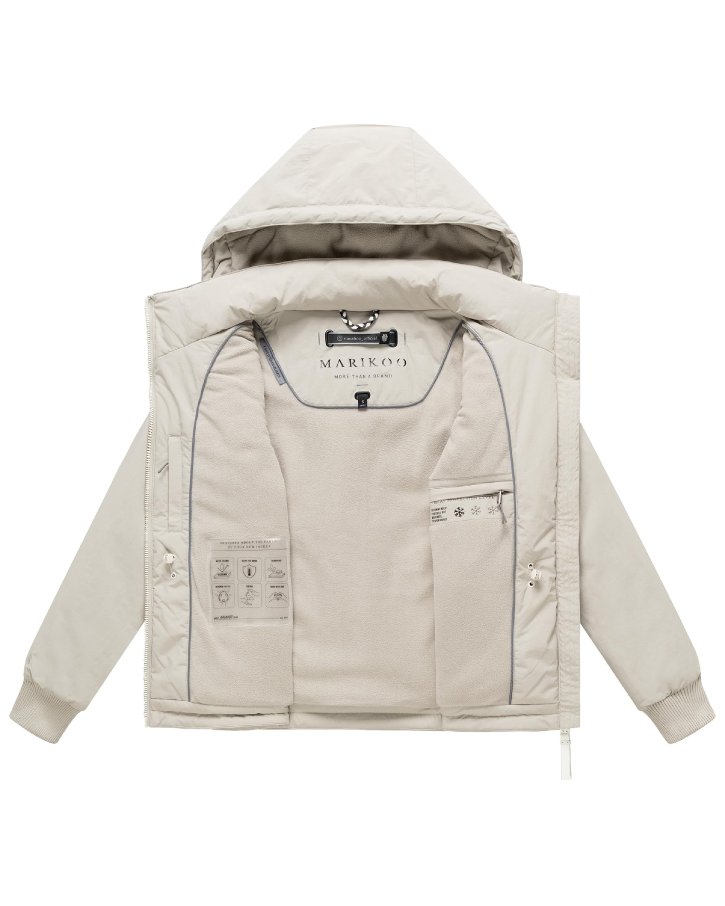 Giacca funzionale di MARIKOO in beige