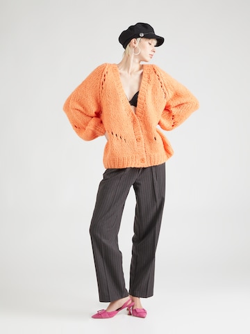 The Wolf Gang Knit cardigan 'Toco' in Orange