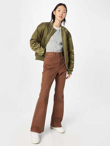 évasé Jean 'Movin On 70s High Flare' LEVI'S ® en marron