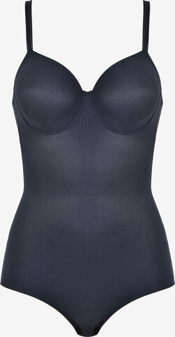 NATURANA Bodysuit in Black: front