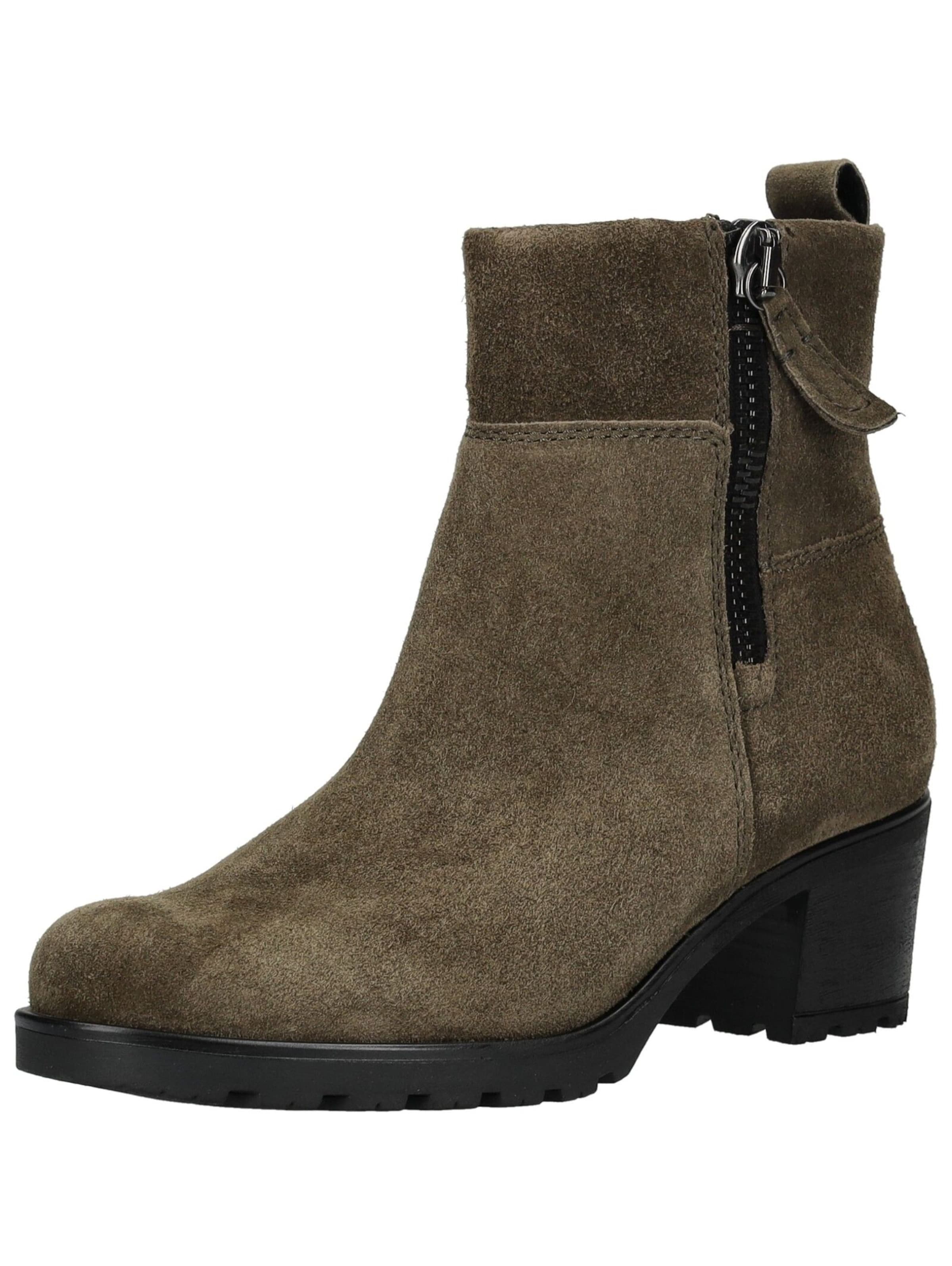 GABOR Bottines en 38,5 en olive, Vue avec produit