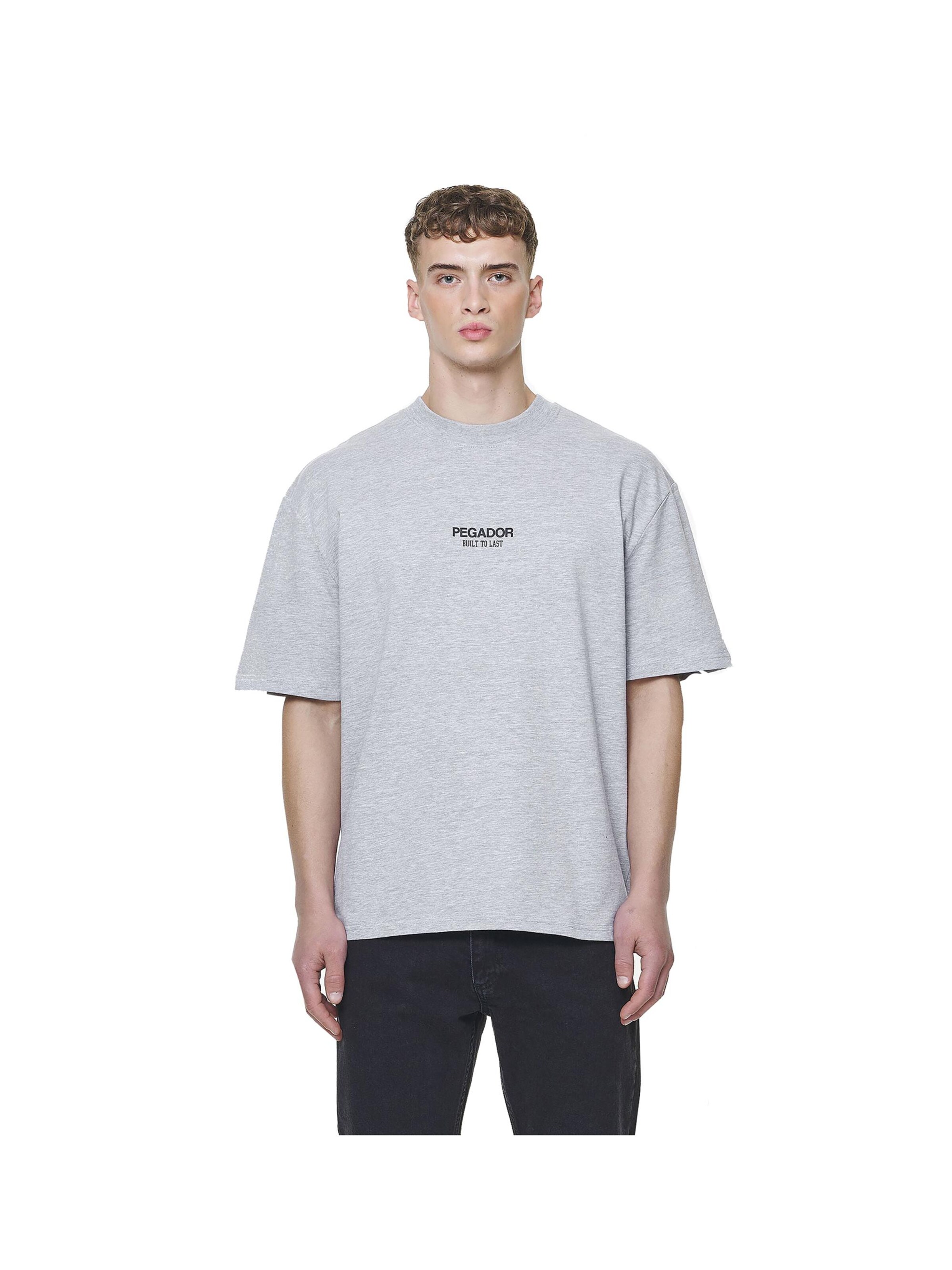 Pegador Shirt 'Mouncy' in Grey: front