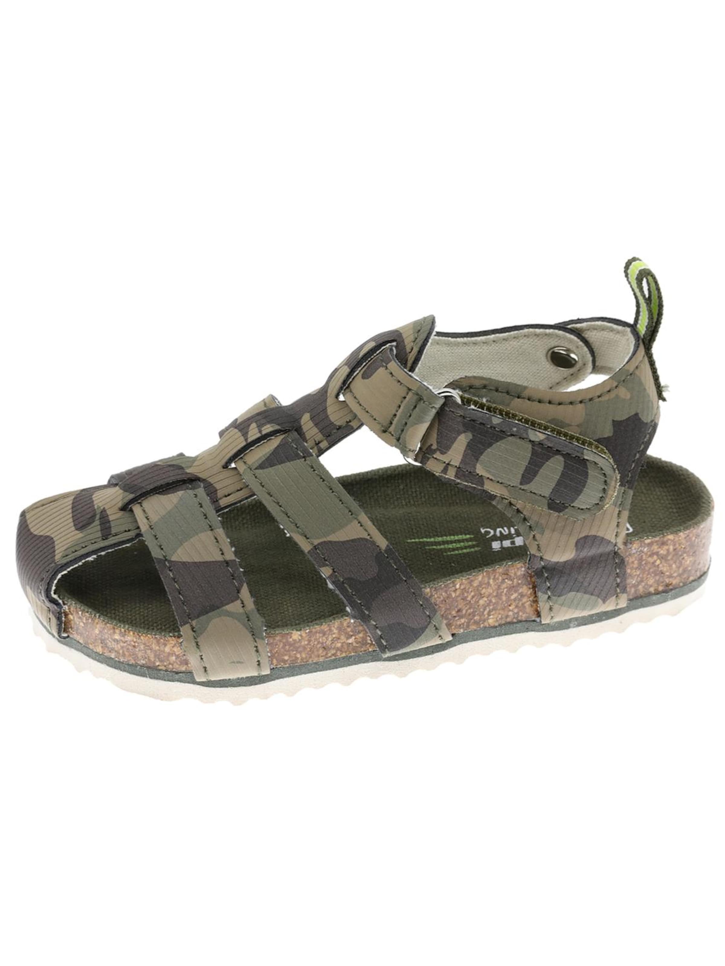 Beppi Open schoenen 'Casual Sandal' in Groen: voorkant