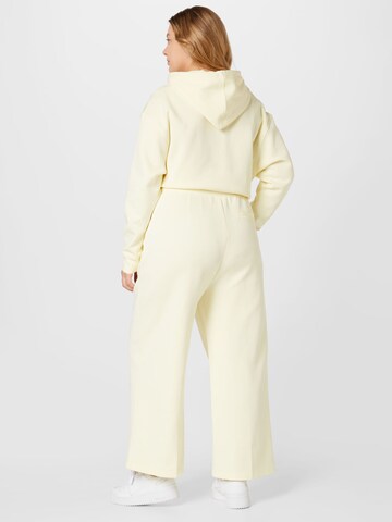 Calvin Klein Curve Wide leg Trousers in Yellow