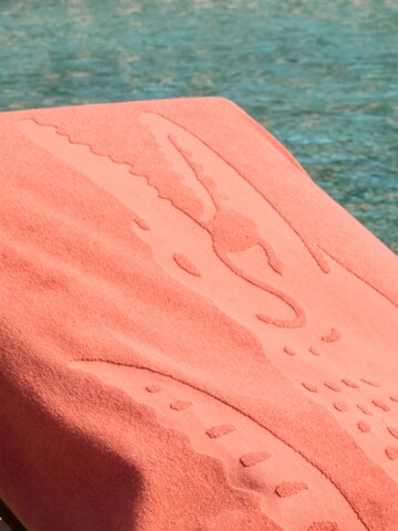 LACOSTE Beach Towel 'LSPORT' in Orange