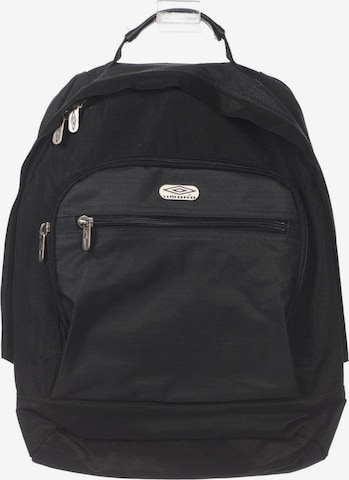 UMBRO Backpack in One size in Black: front