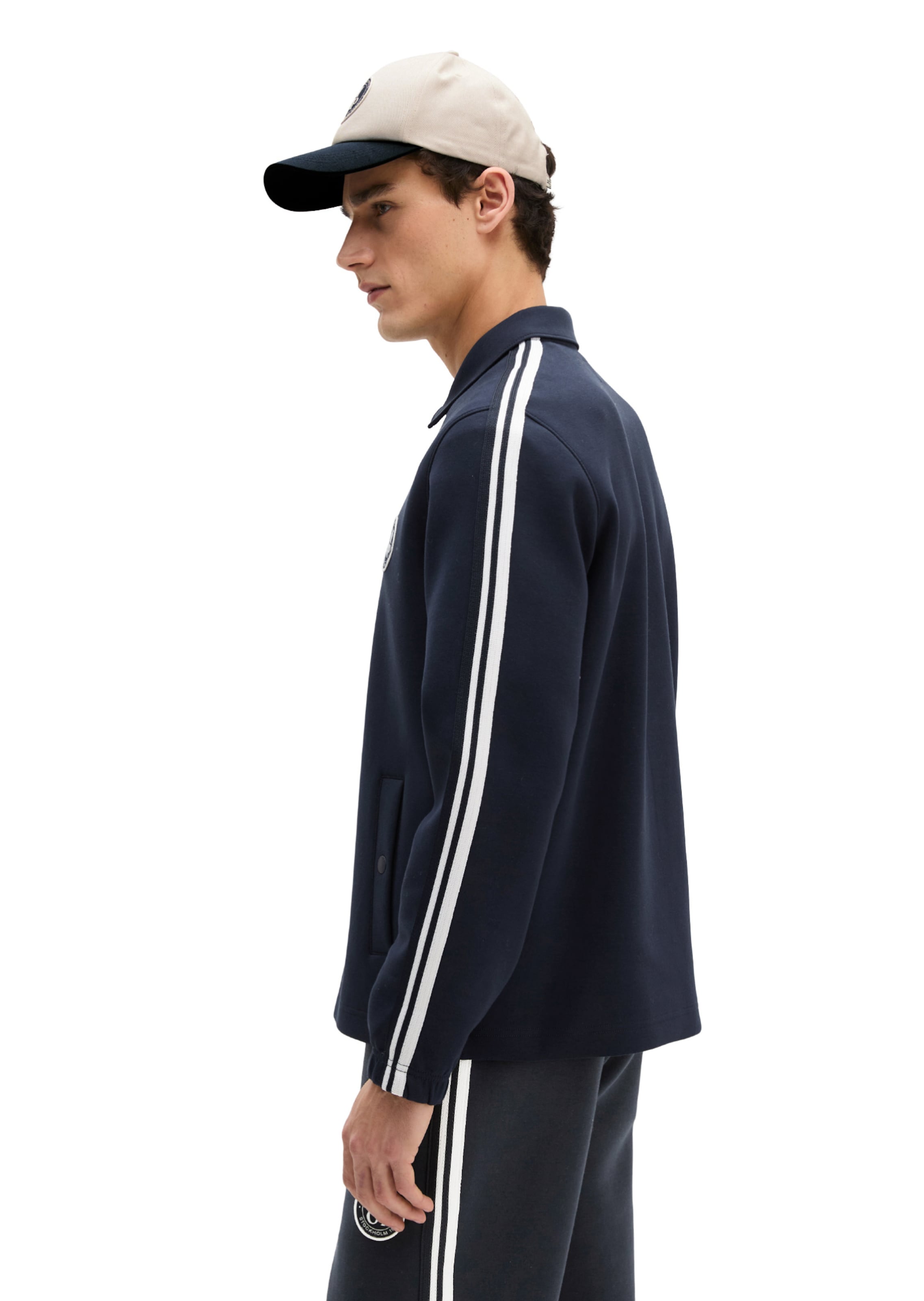 Marc O'Polo Sweatvest in Blauw