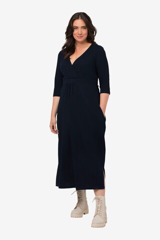 Robe Ulla Popken en bleu : devant