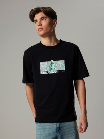 T-Shirt NAME IT en noir : devant