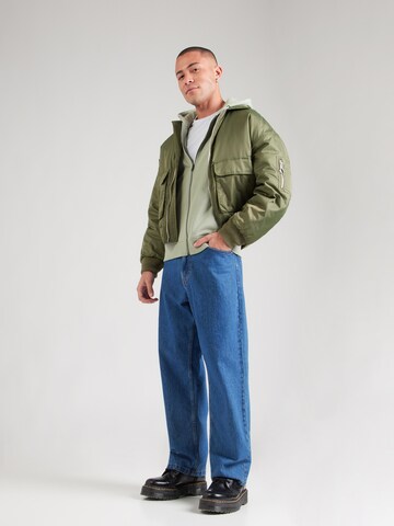 Pepe Jeans Tepláková bunda - Zelená