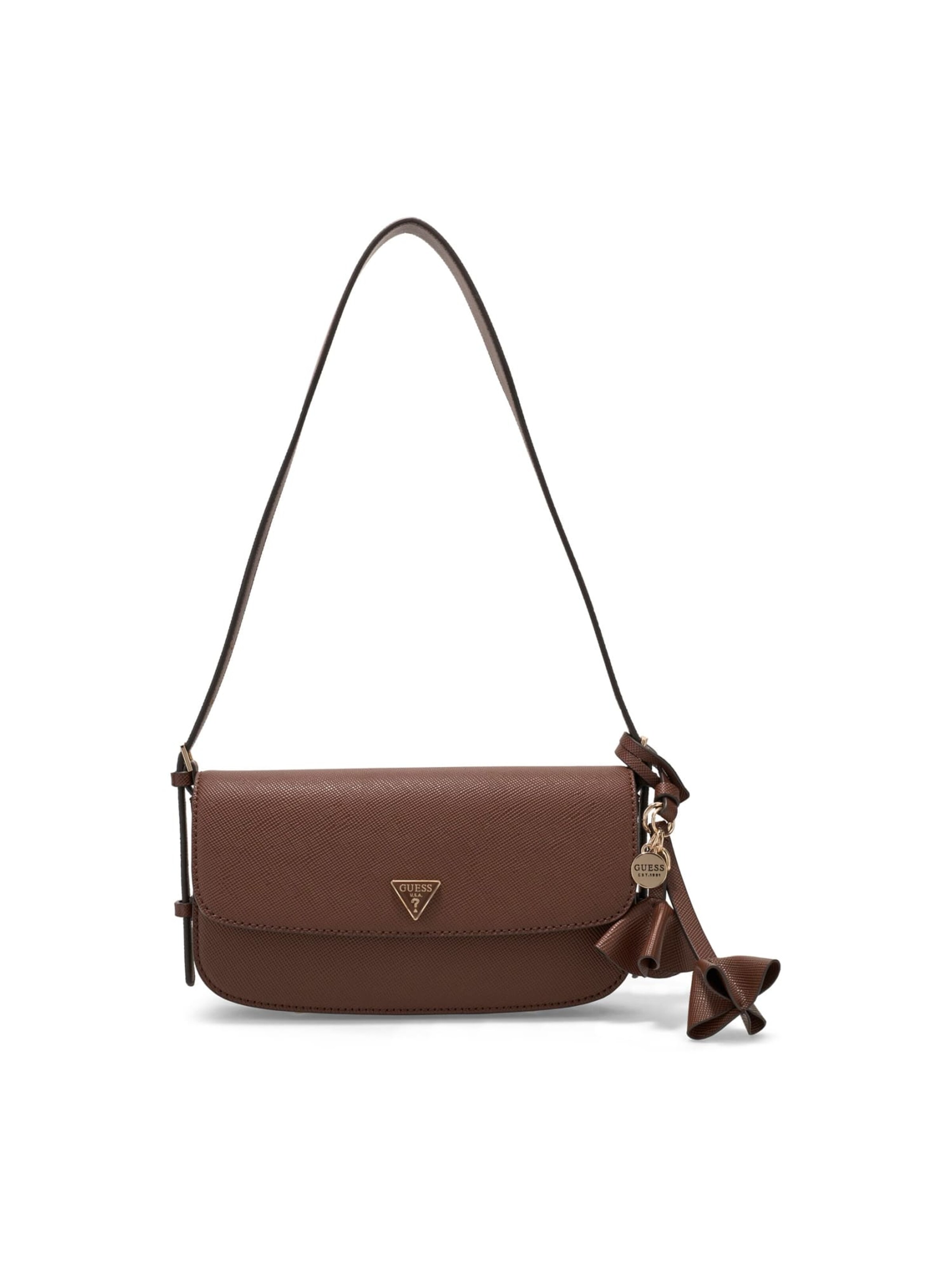 GUESS Crossbody Bag 'Danielle' in Brown: front