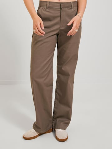 Loosefit Pantalon 'Pern' JJXX en marron : devant