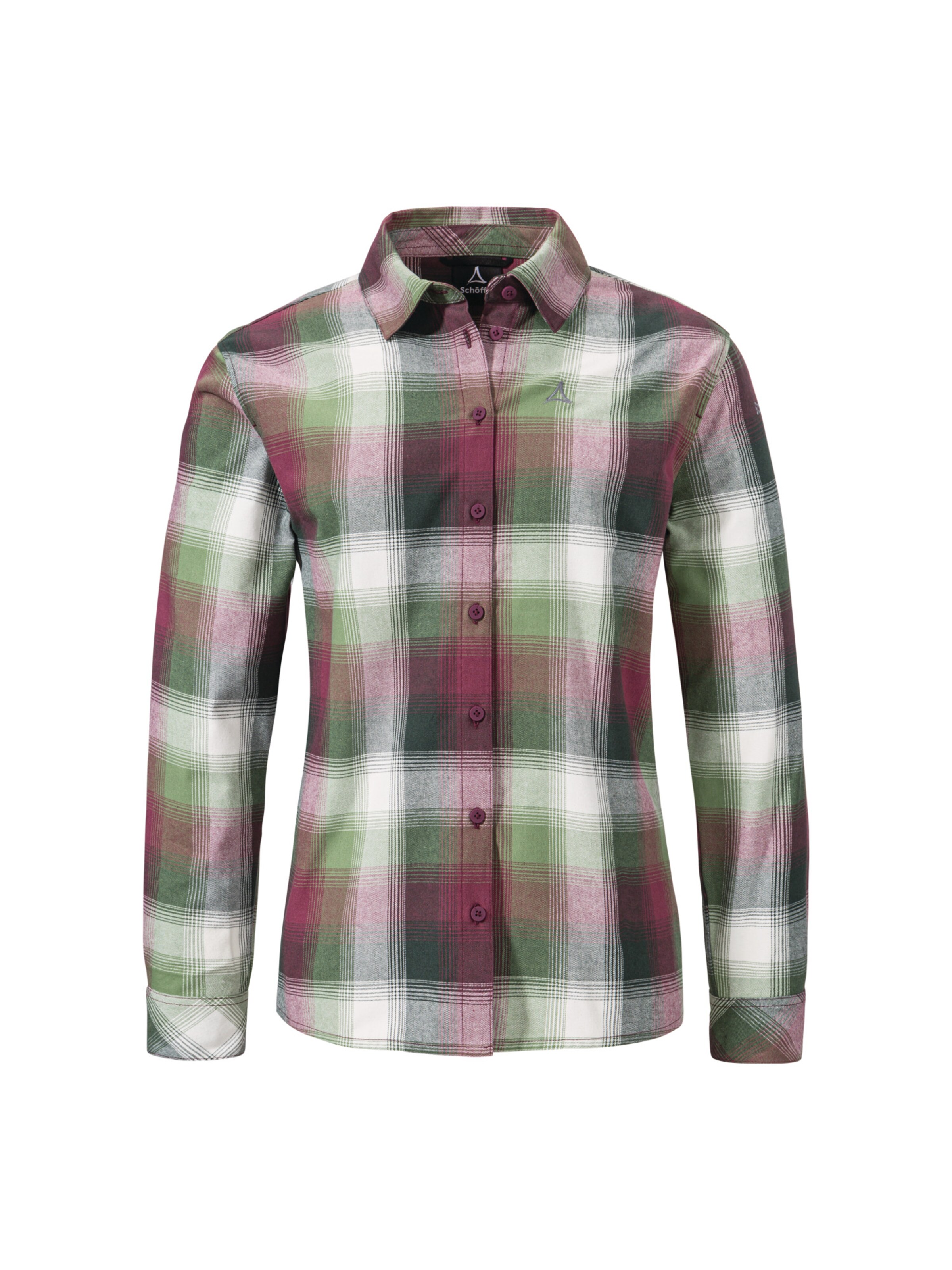 Chemisier fonctionnel Schöffel en mélange de couleurs : devant