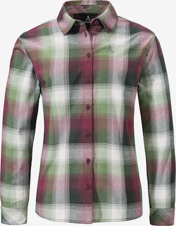 Chemisier fonctionnel Schöffel en mélange de couleurs : devant