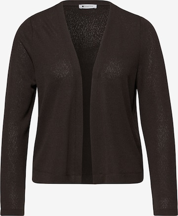 STREET ONE Strickjacke 'Nette' in Braun: Vorderseite