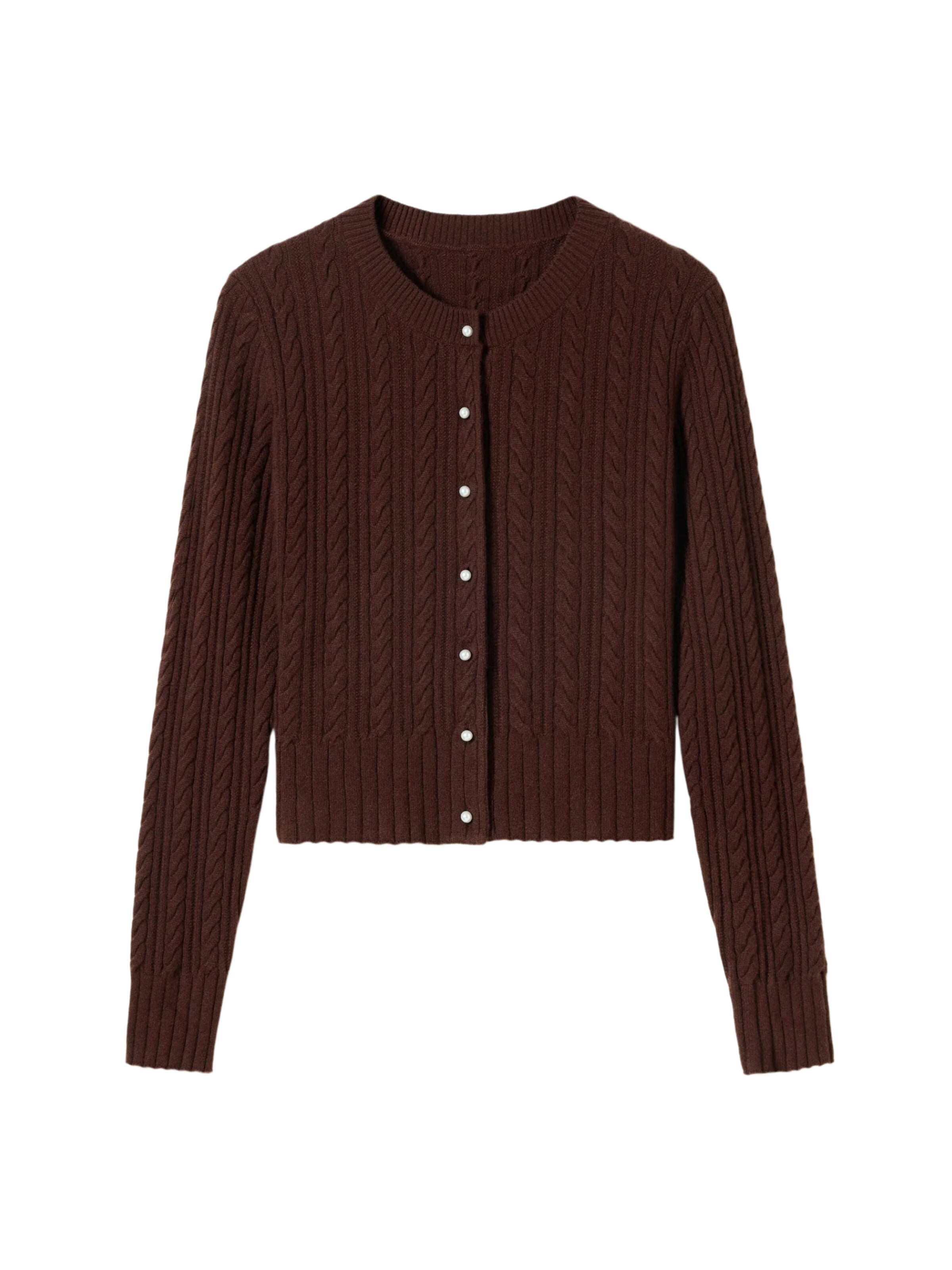 Lilysilk - Cárdigan 'X LYDIA MILLEN' en rojo: frente