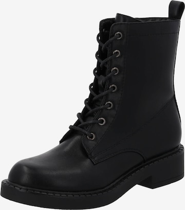 Palado by Sila Sahin Lace-Up Boots 'Xeldra by Sila Sahin' in Black: front