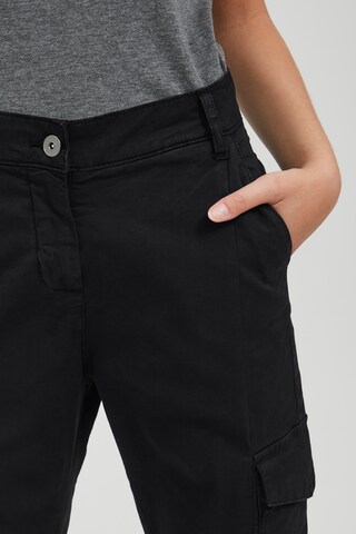 Oxmo Tapered Cargohose in Schwarz