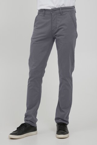 BLEND Slim fit Chino Pants 'Flint' in Grey: front